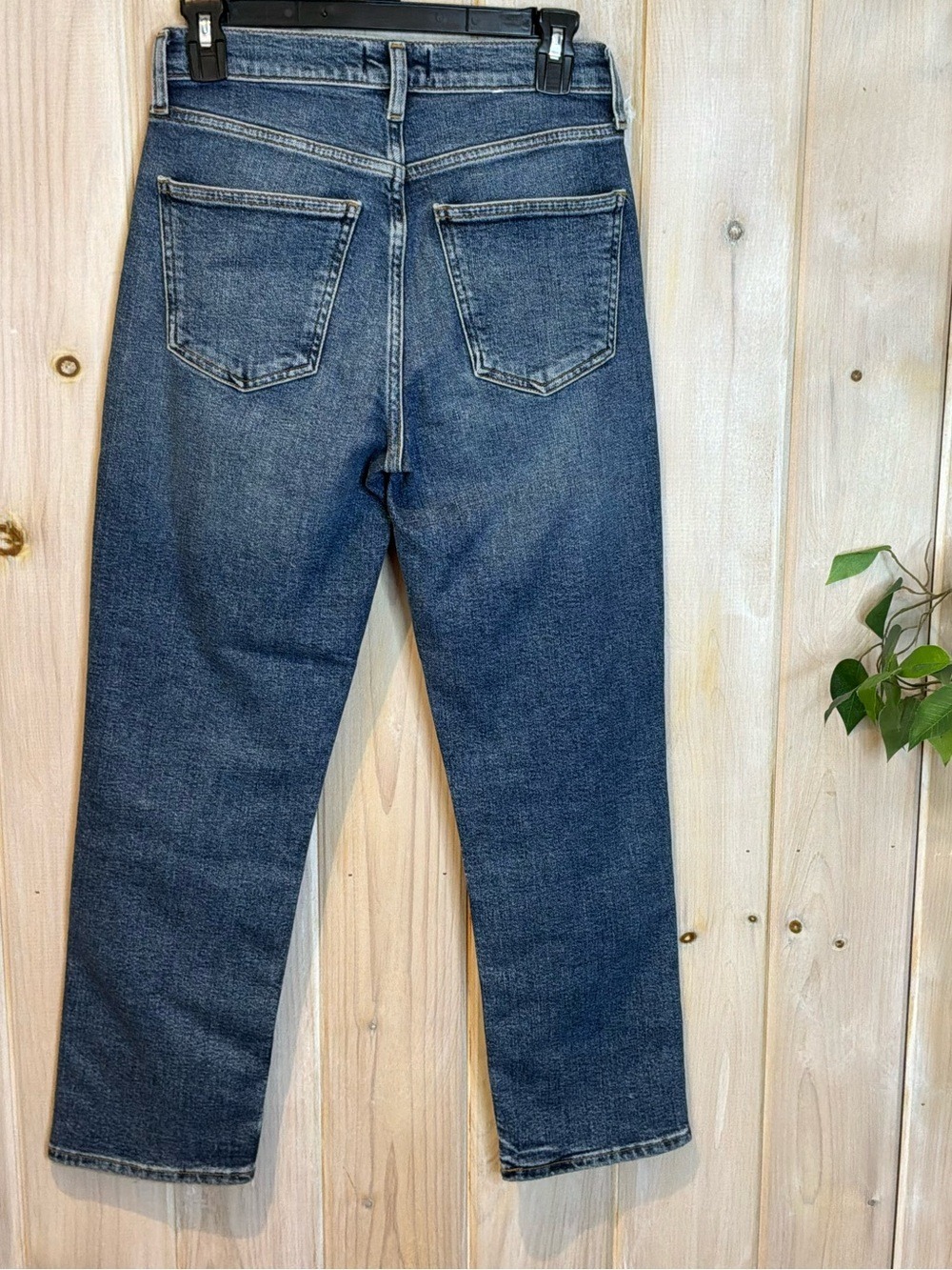 Agolde Kye Straight Leg Crop Jeans Size 24 - Picture 3 of 7